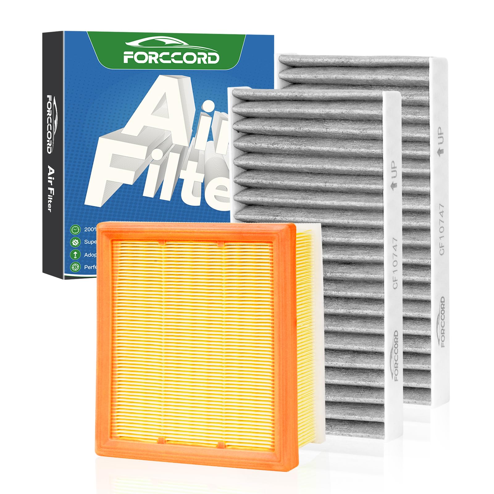 Cabin &amp; Engine Air Filter for Dodge Nitro 2007-2011, Jeep Liberty 2008-2012