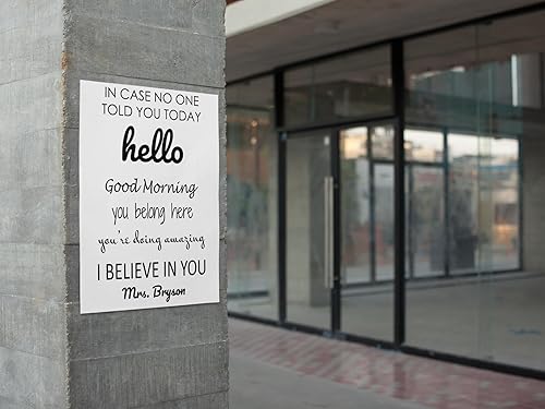 Miniatura 6 de Pósteres motivacionales personalizados para la escuela, aula, habitación infantil, citas motivacionales, póster de mentalidad de crecimiento para