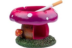 Unique Mushroom House Ashtray - Cool Decor for Your Home