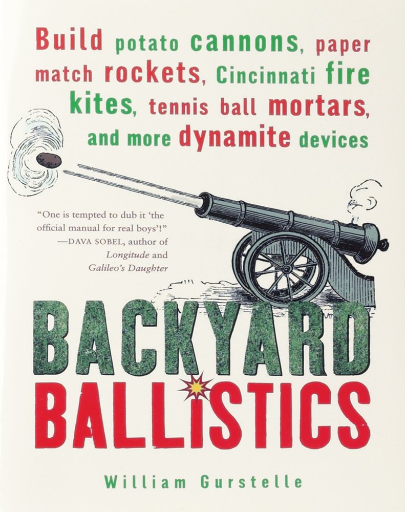 Backyard Ballistics: Build Potato Cannons, Paper Match Rockets, Cincinnati Fire Kites, Tennis Ball Mortars, and More Dynamite Devices cover