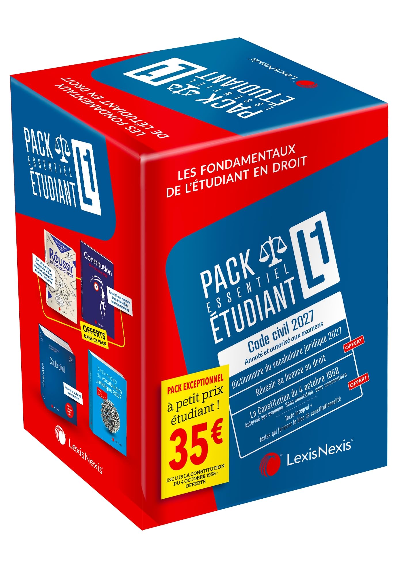 Pack étudiant essentiel 2027 - L1