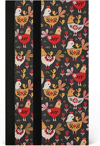 susiyo Juego de 2 fundas para manijas de puerta de refrigerador, pollos gallo, para cocina, nevera, horno, lavavajillas, funda protectora