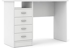 Tvilum Vanity Desk with Drawers for Ultimate Organization