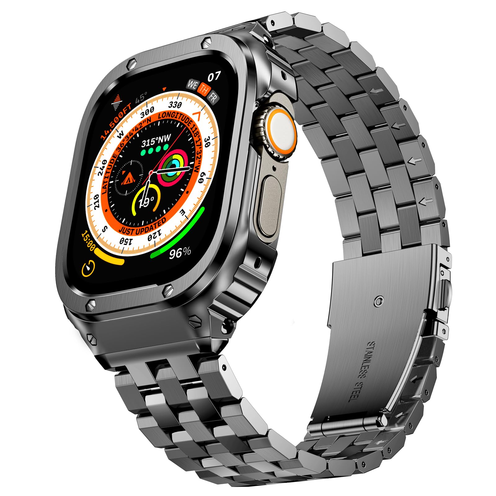 SUPLINK for Men Apple Watch Ultra Band/ 3/ Apple Watch Ultra 2 Bands 49mm