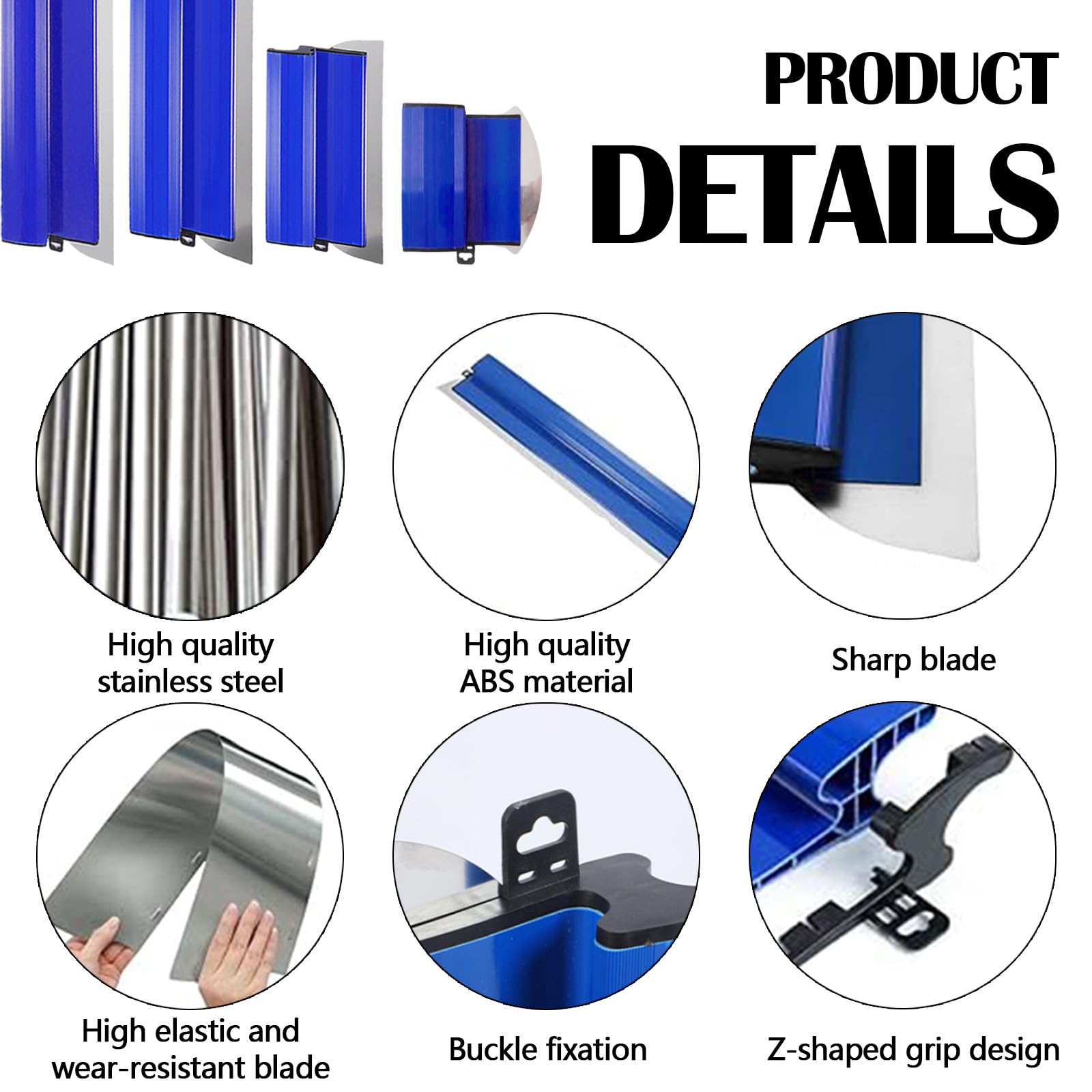 DURDUR Spatule De Surface En Alliage D'aluminium, Outil De