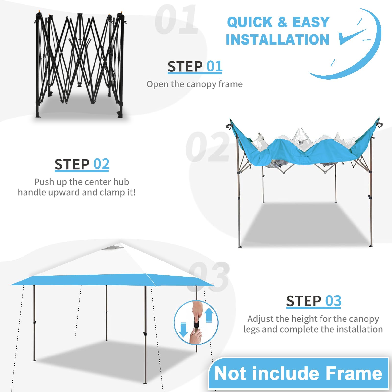 ティムページ Amazon.com : Jorohiker 13x13 Canopy Replacement Top Cover,Single
