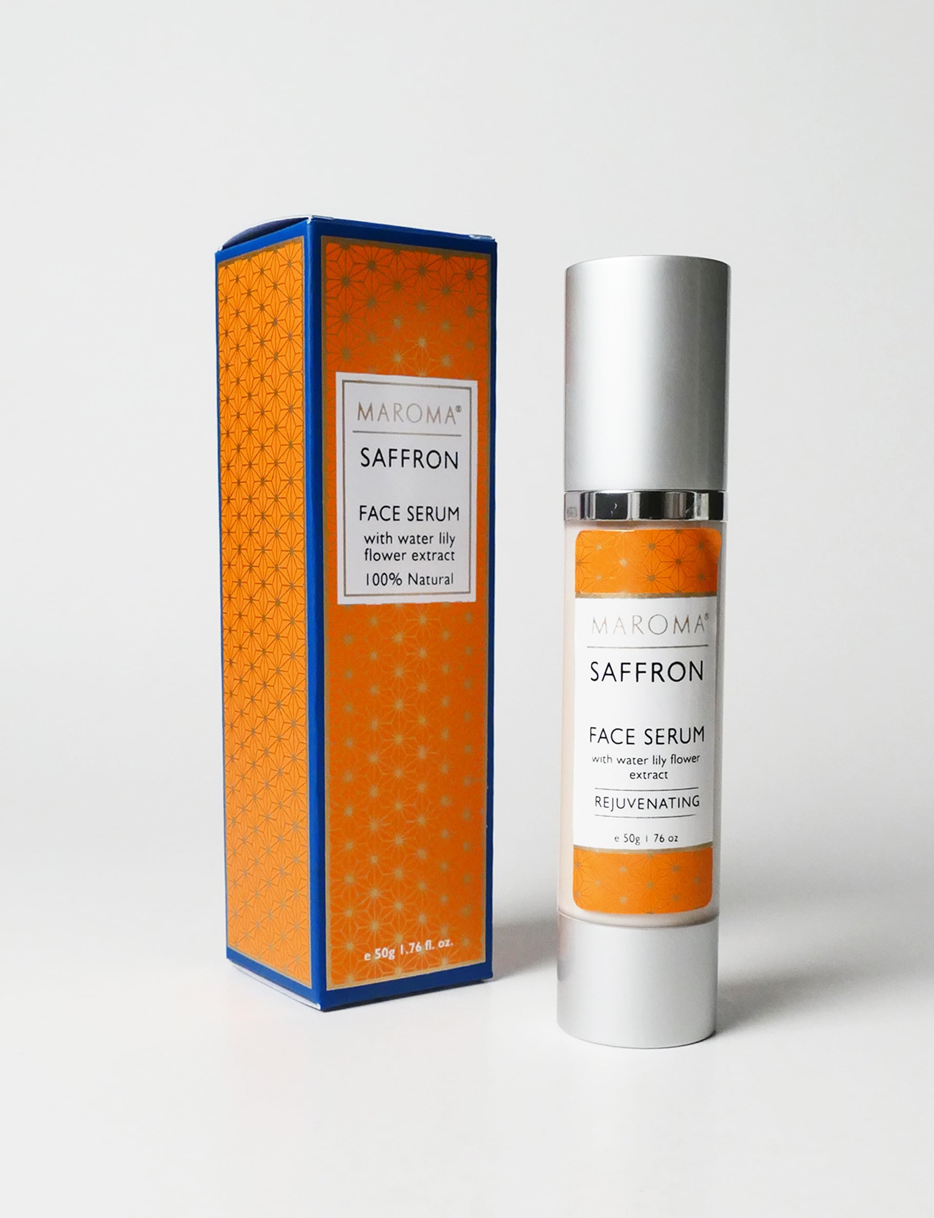 Maroma 100% Natural Saffron Face Serum (with lotus flower extract)-50 Gms.
