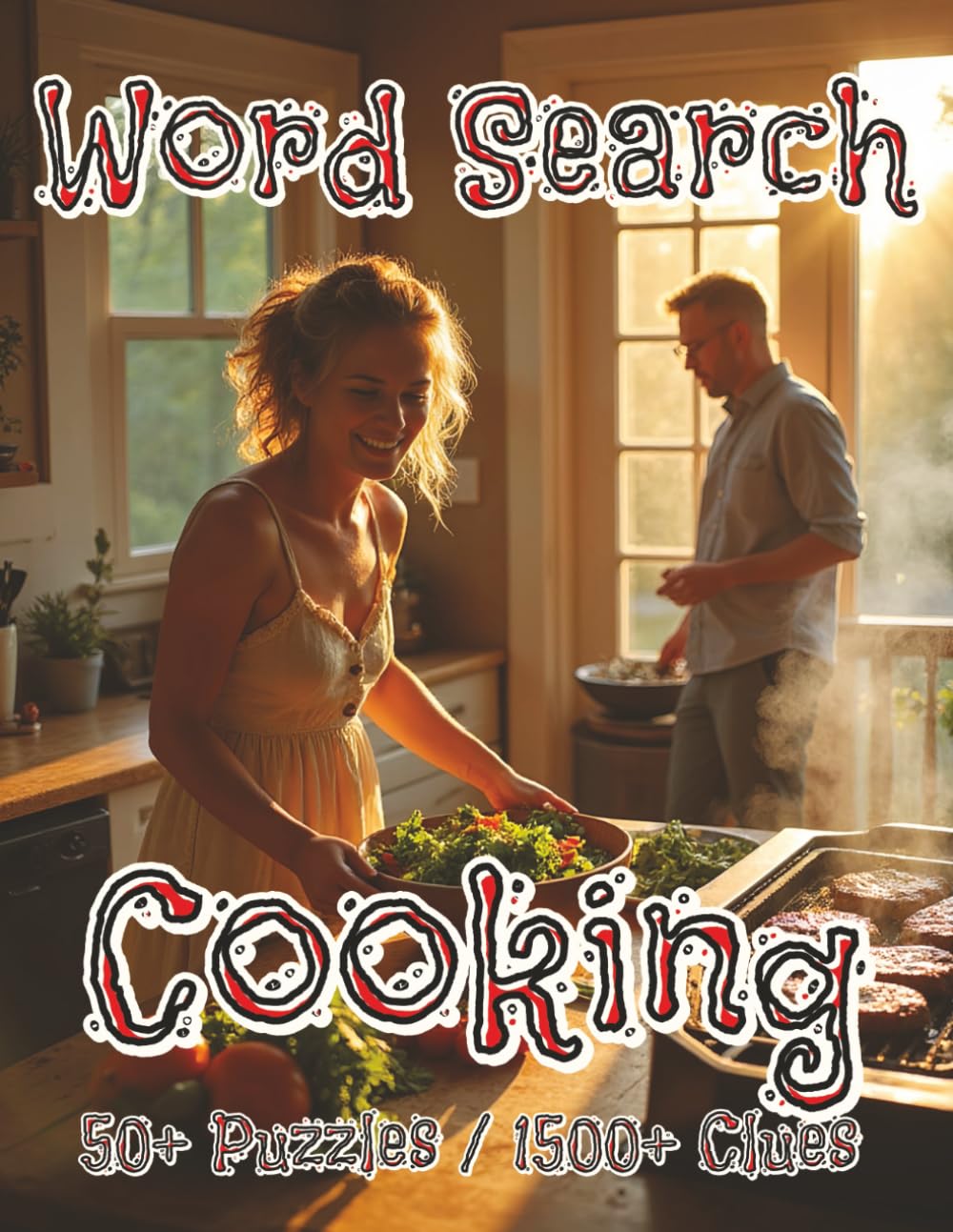 Word Search Cooking: 50+ Puzzles 1500+ Clues (Americana)