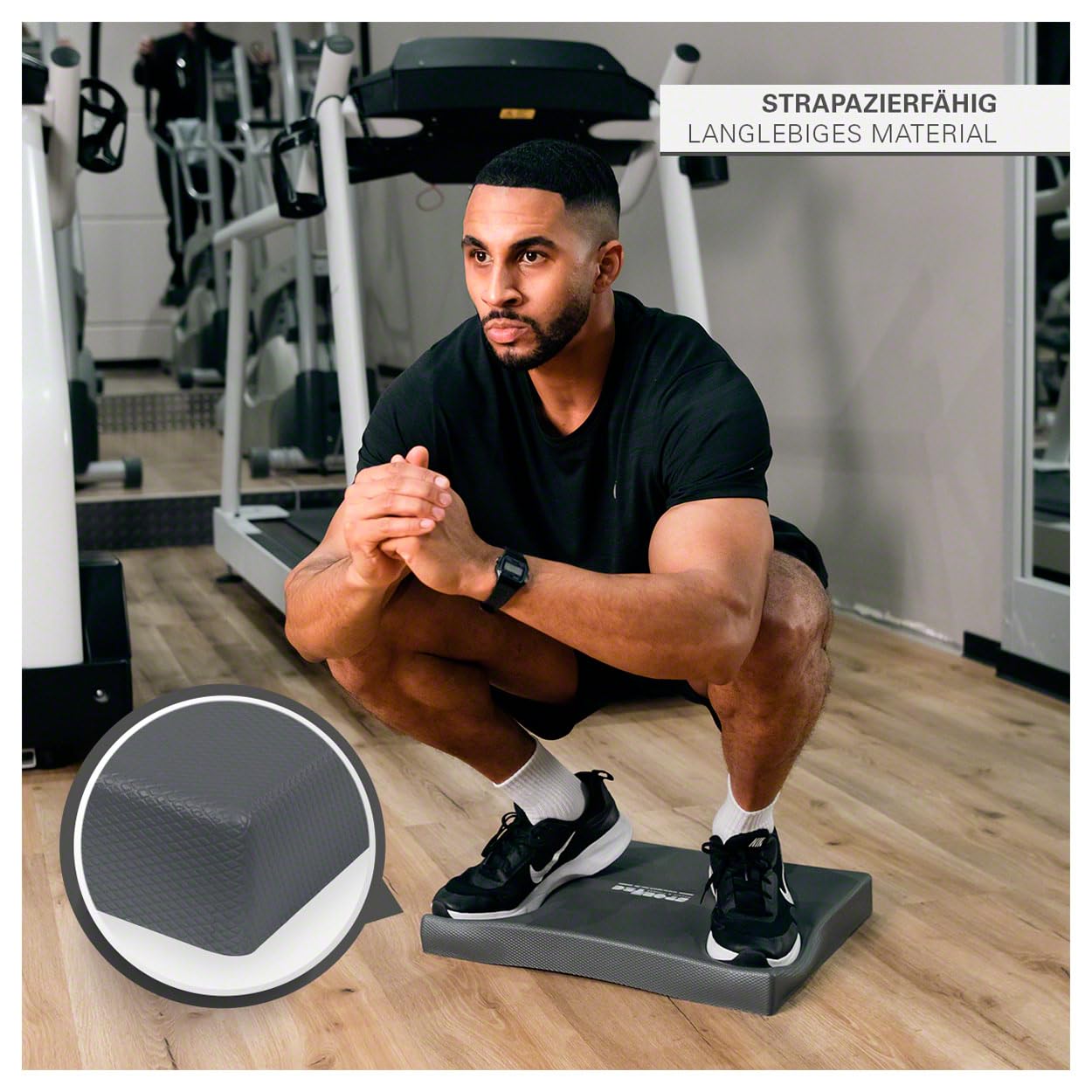 Sport-Tec Balance-Pad, Balanceboard, Koordinationstrainer, Gleichgewichtstrainer, LxBxH 49x39x5,5 cm