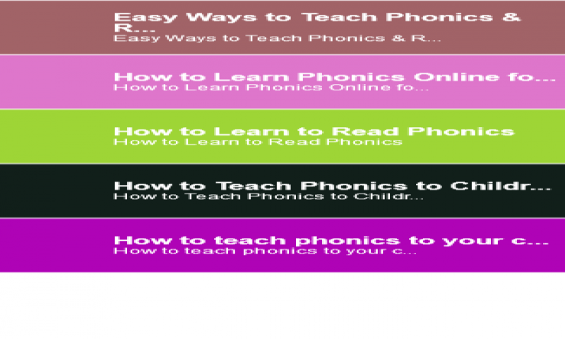 Kids learning Phonics - App on Amazon Appstore