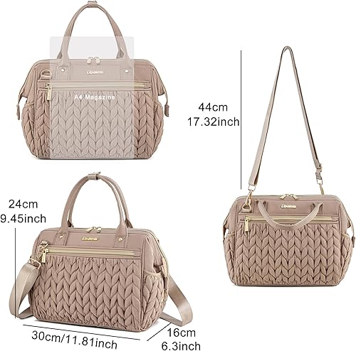 Miniatura 4 de Bolsa de pañales pequeña, bolsa de bebé, mochila convertible para mujer