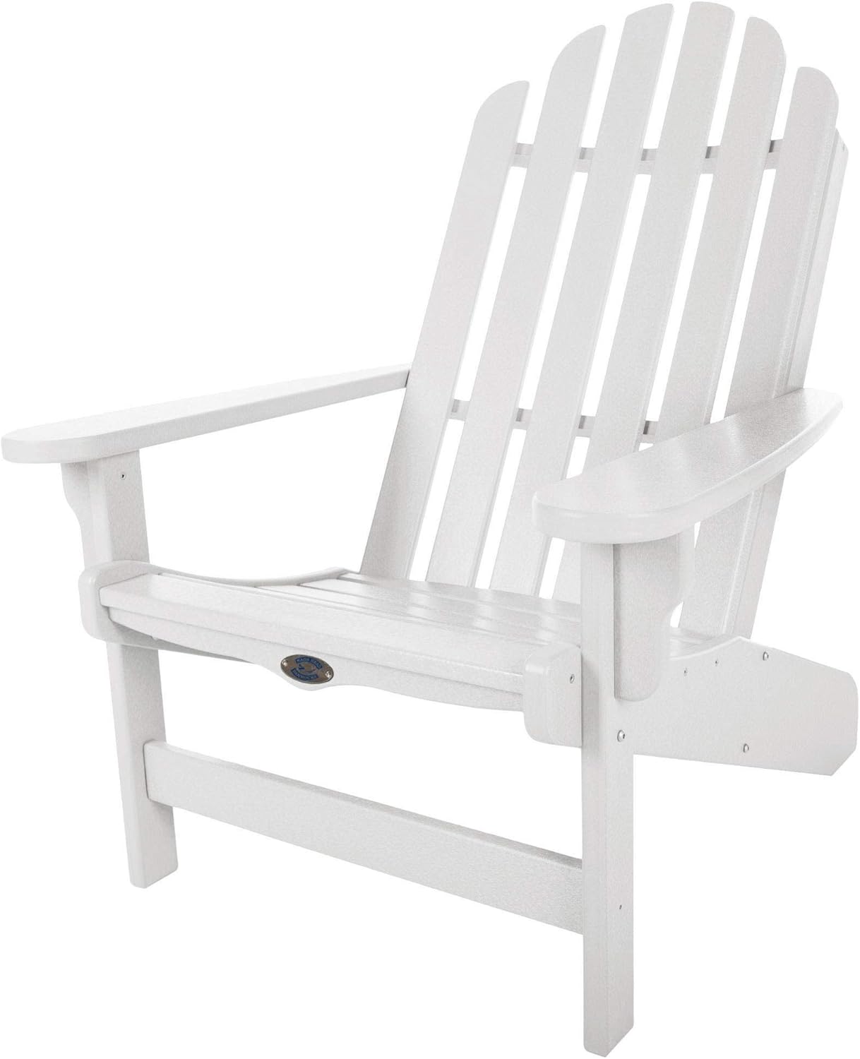Nags Head Hammocks Classic Adirondack Chair, White