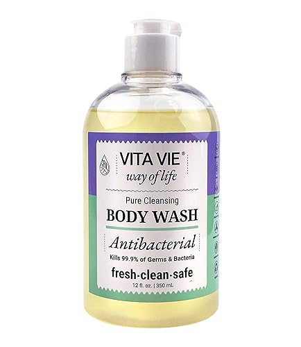 Vita Vie - Gel de baño antibacteriano 12 onzas Vita Vie - Gel de baño antibacteriano 12 onzas