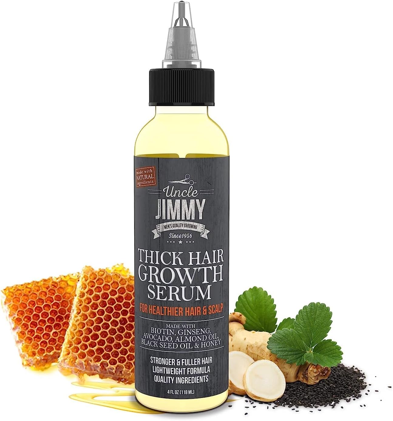 Uncle Jimmy Thick Hair Growth Serum Amazon.ca Beauty & Personal Care