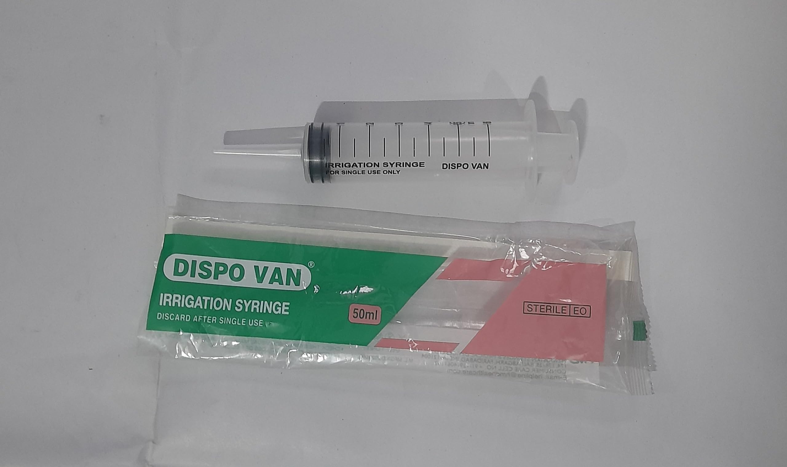 Dispovan Irrigation Syringe (50ml)