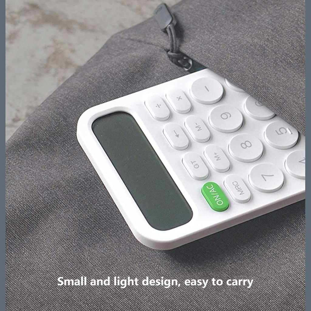calcolatrice, Calcolatrice portatile palmare - elettronica a batteria a 12 cifre for studenti e uso in ufficio
