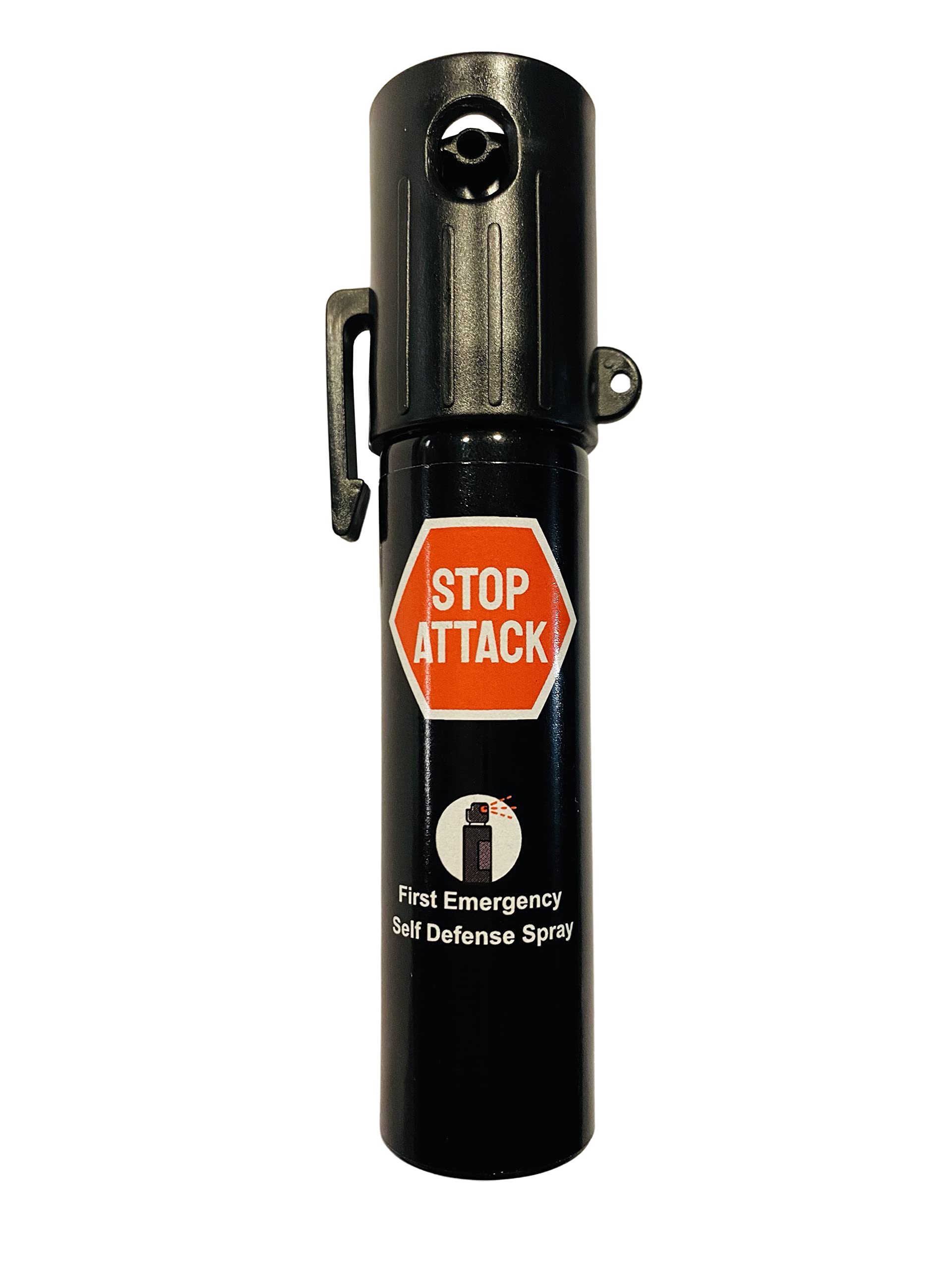 Spray Anti-Agression 40 ML + Spray 20 ML StopAttack - La Solution Ultime pour Une Sécurité Maximale - Efficace Rapide et Dissuasif – Permet de Stopper et d’Identifier – 4 mètres de portée