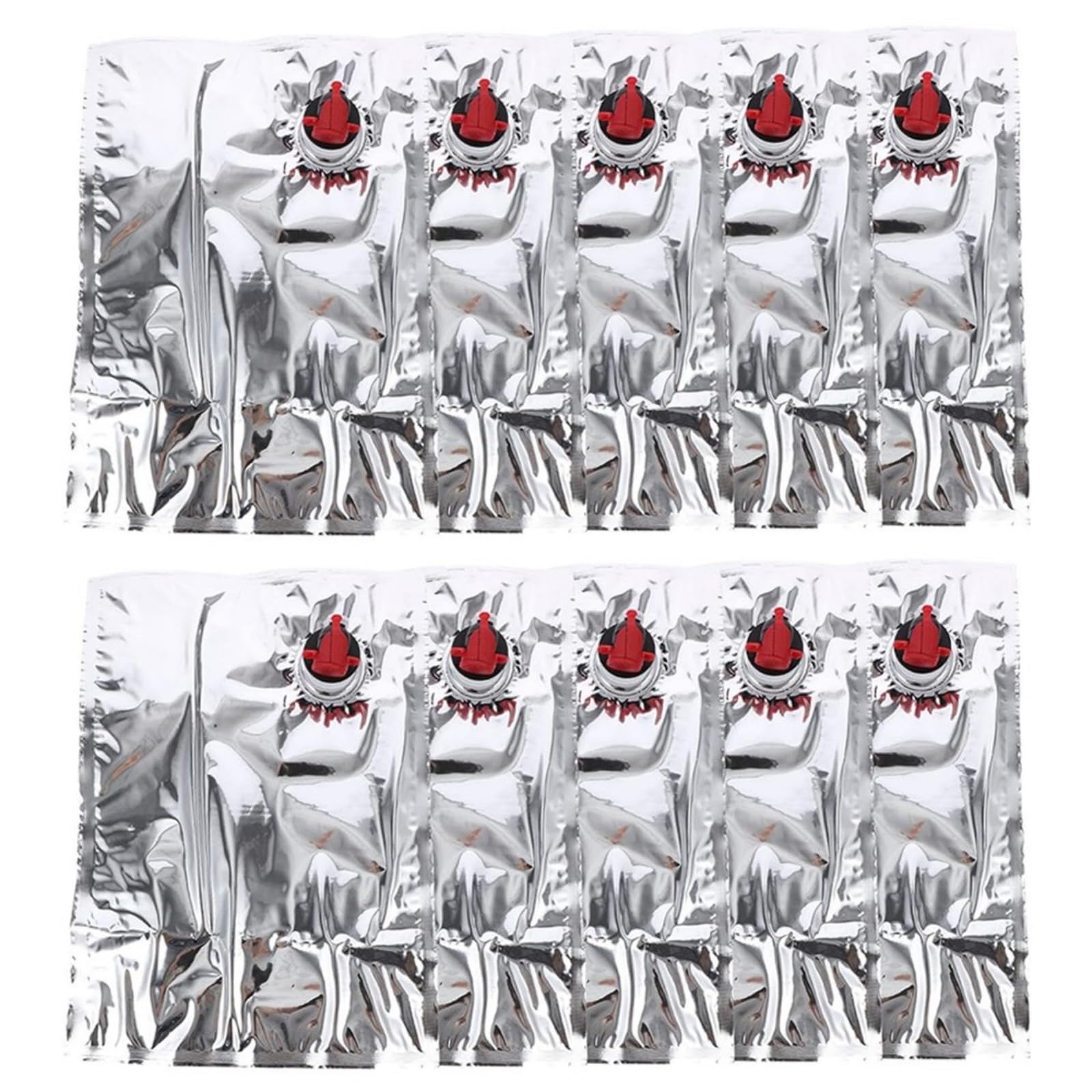 GMBYLBY 10Pieces 3L Wine Bag Featuring Self Sealing Nozzle Packaging Bag For Effortless Pouring And Minimal Waste
