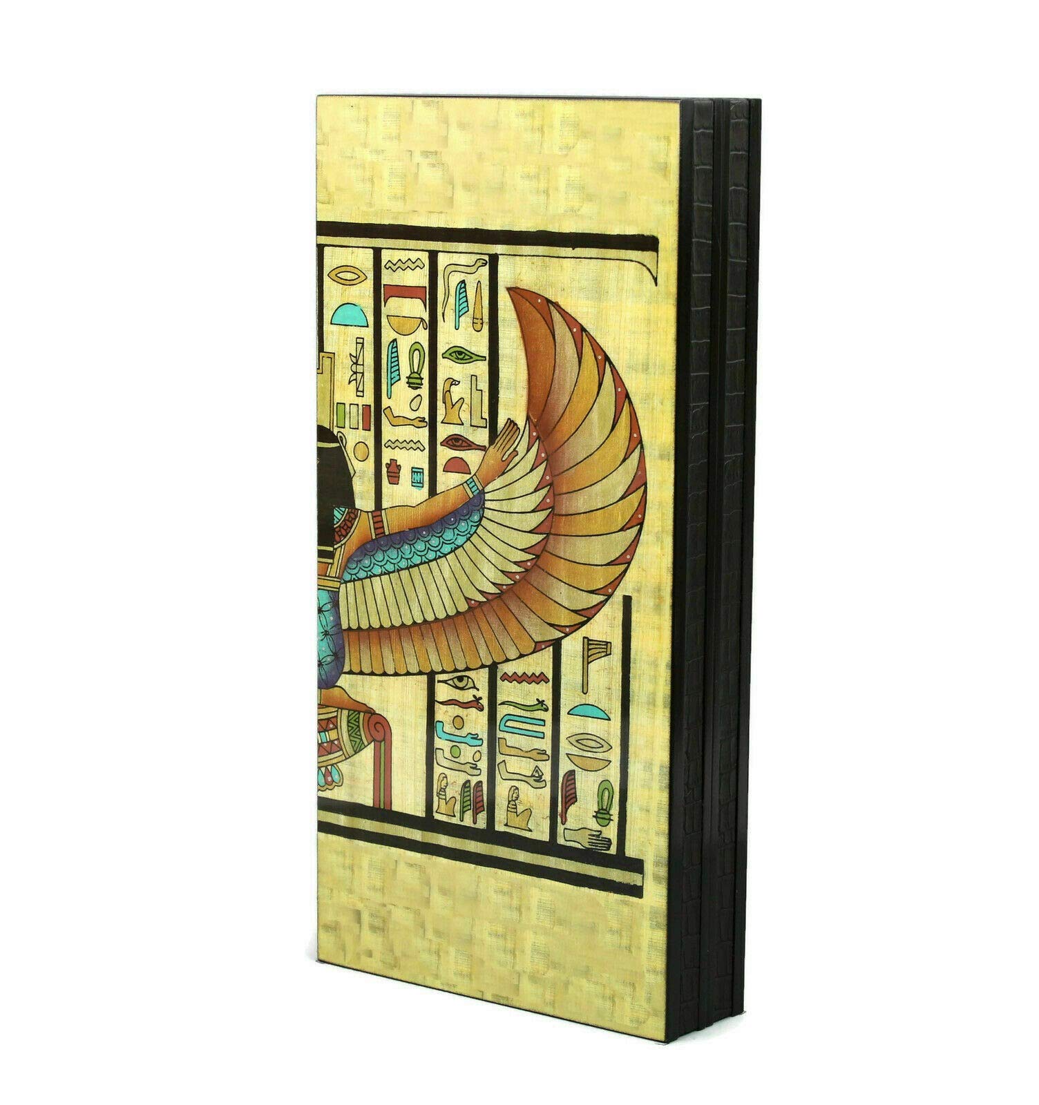 Wooden Backgammon Set Papyrus- 20"