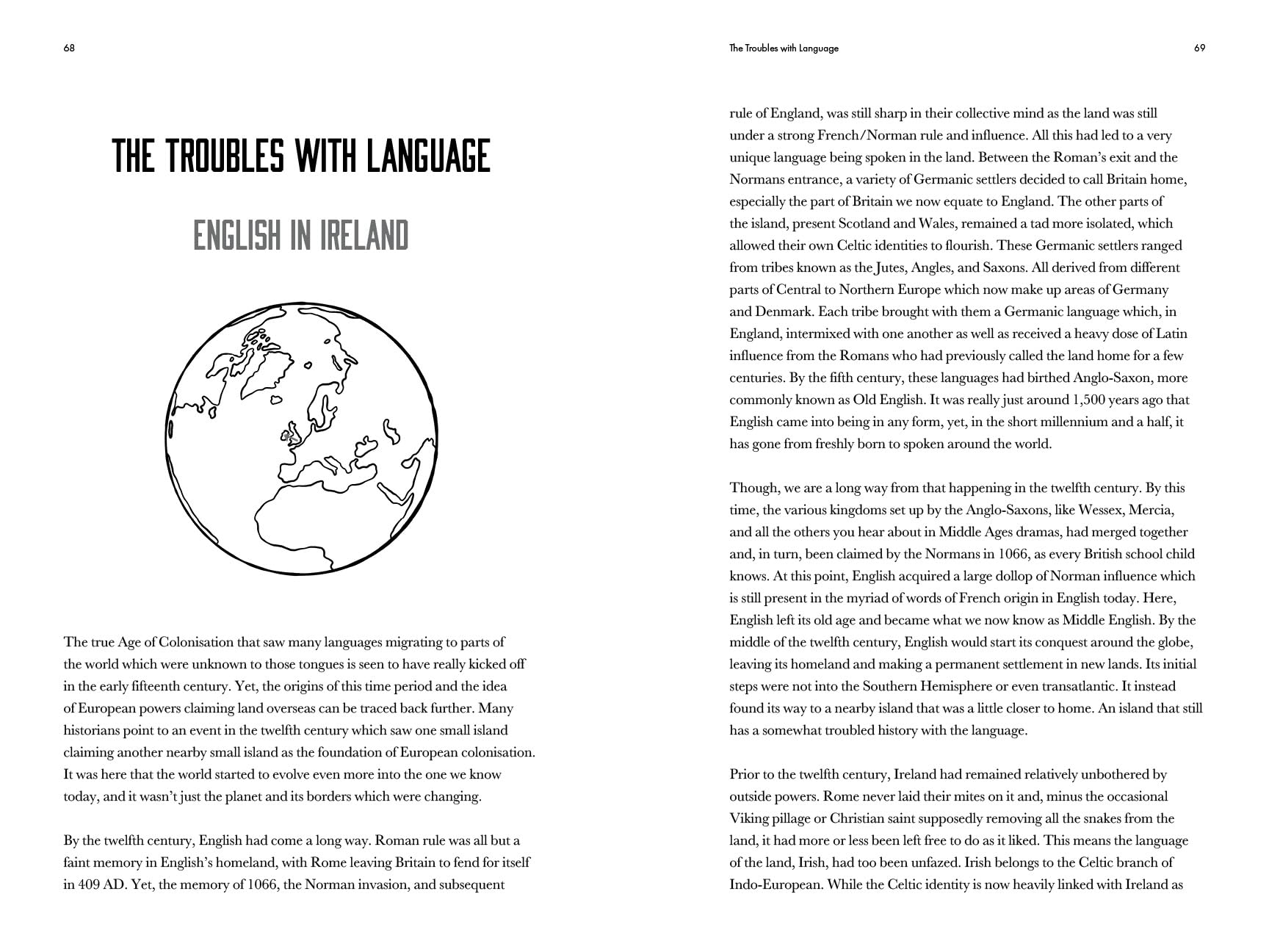 Immigrant Tongues: Exploring How Languages Moved, Evolved, and Defined Us (History of Language, Etymology Book)