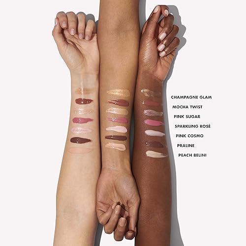 Miniatura 5 de e.l.f. Brillo voluminizador de labios, calmante, brillo, color melocotón (Peach Bellini), 0.09 fl oz