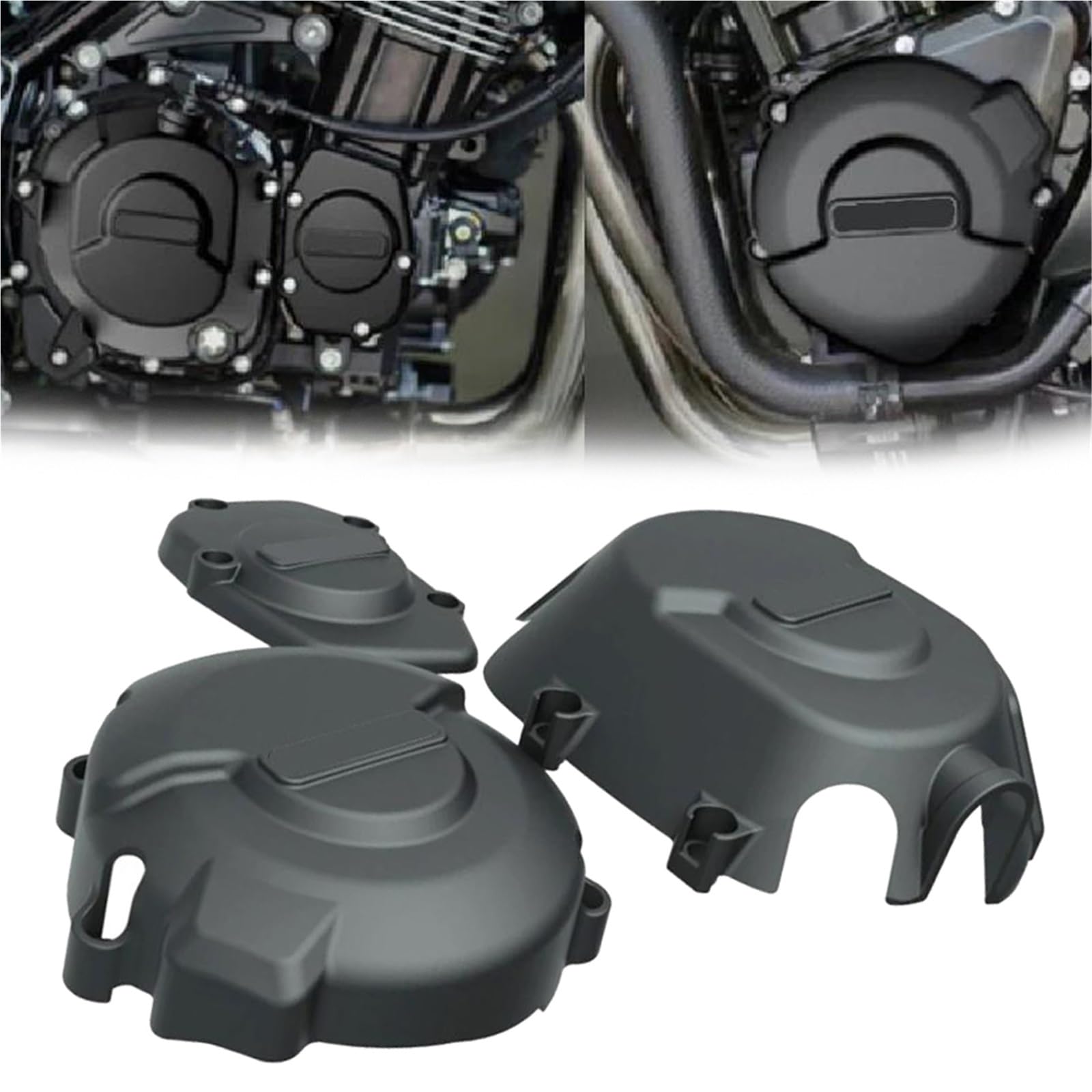 Protections secondaires caches moteur Kawasaki Z900RS Cafe ABS kit carter 2023