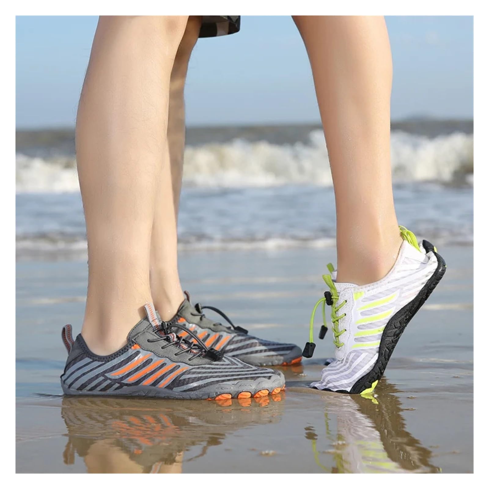 Escarpines Zapatos De Agua For Mujeres Y Hombres, Descalzos, Playa Transpirables, Calzado Deportivo Secado Rápido, Acuáticos Río Mar, Zapatillas Deporte