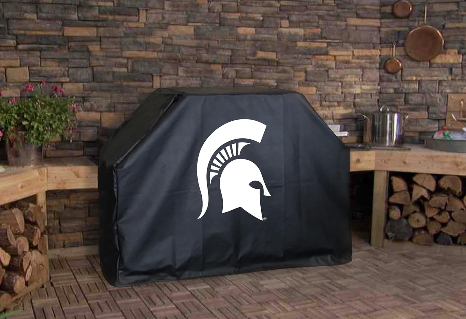 72" Michigan State University Grill Cover
