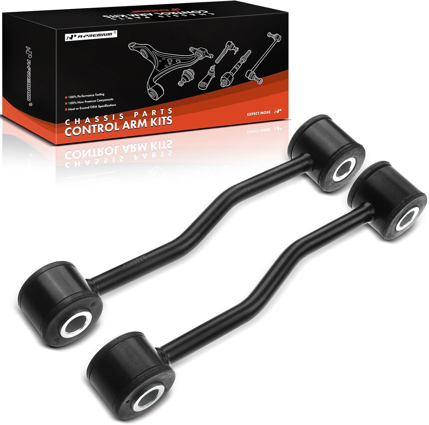A-Premium 2 x Front Sway Bar Links Stabilizer Bar Links, Compatible with Jeep Grand Cherokee 1999 2000 2001 2002 2003 2004