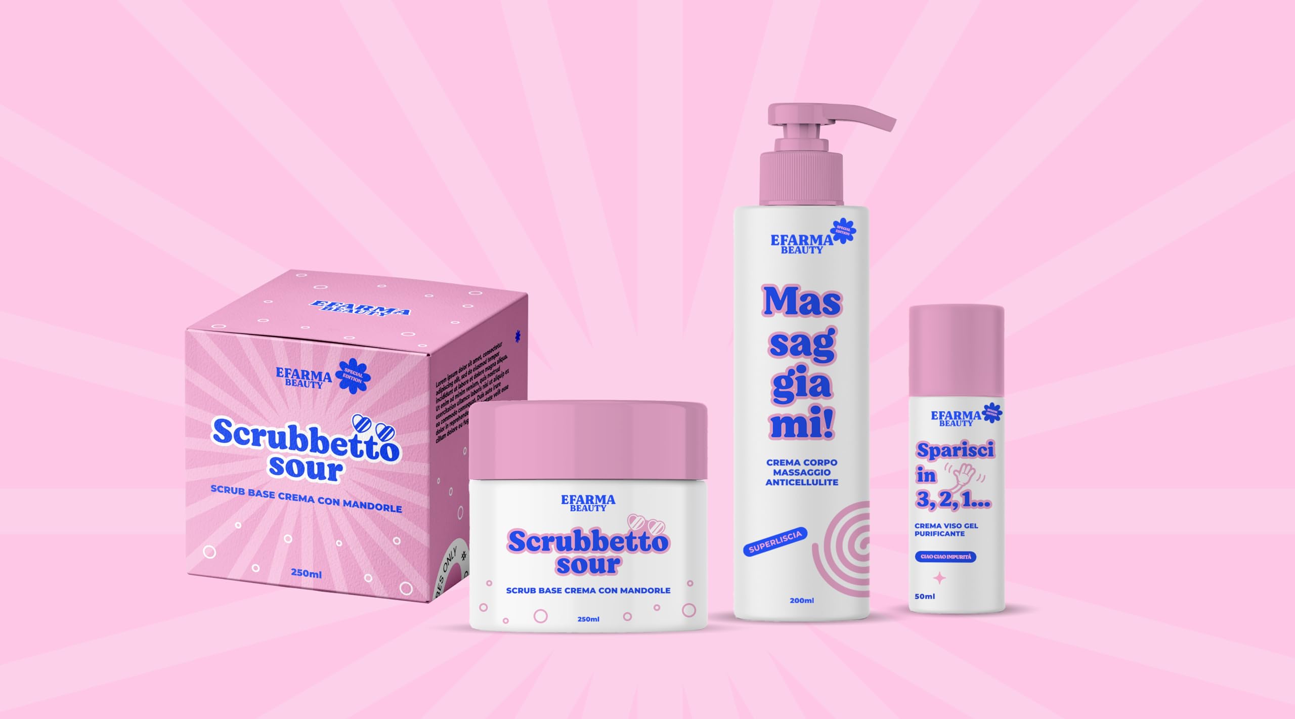 eFarma Beauty Scioglimi! Burro Struccante Viso Delicato 100 ml con Burro di Karité e Vitamina E Made in Italy