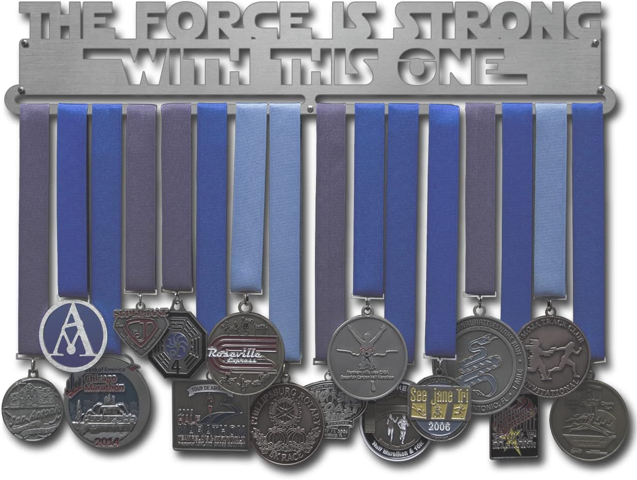 Allied Medal Hangers - The Force is Strong - Medal Hanger Holder Display Rack
