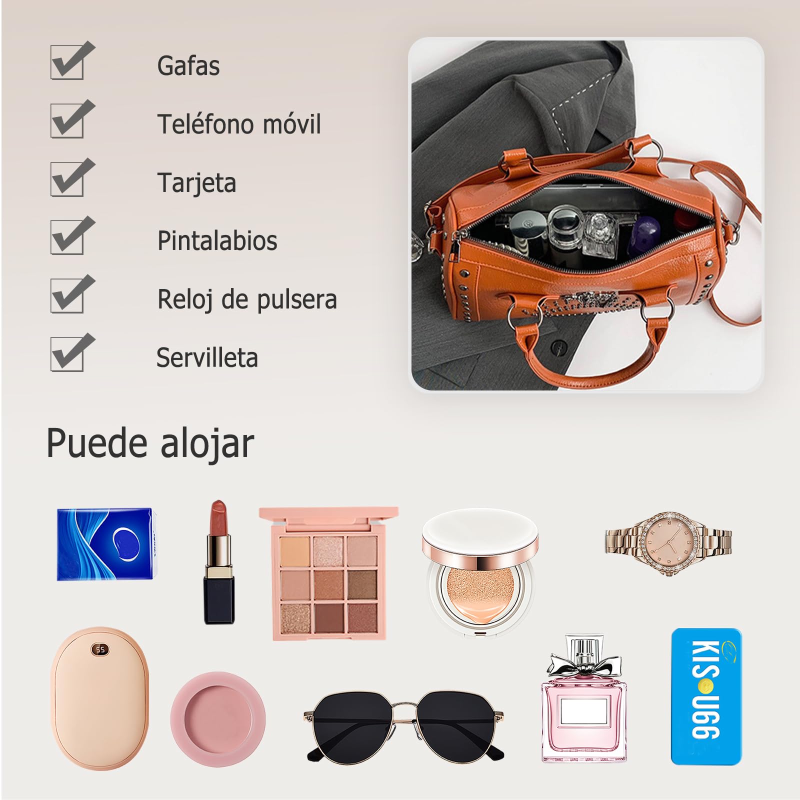 Retro Bolso de Mano Punk Bolsos de Hombro para Mujer Bolso Boston con Remaches Cruz Decoraciones PU Cuero Bolso Bandolera Gran Capacidad Bolsa Shopper Elegante Bolso Cruzados Tote Negro