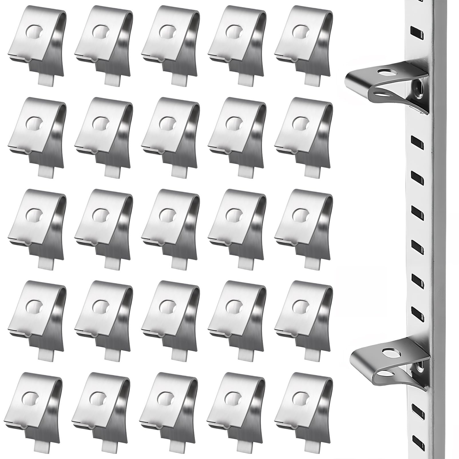 Support d'étagère pour placard et congélateur Toddmomy en inox pour optimiser la cuisine