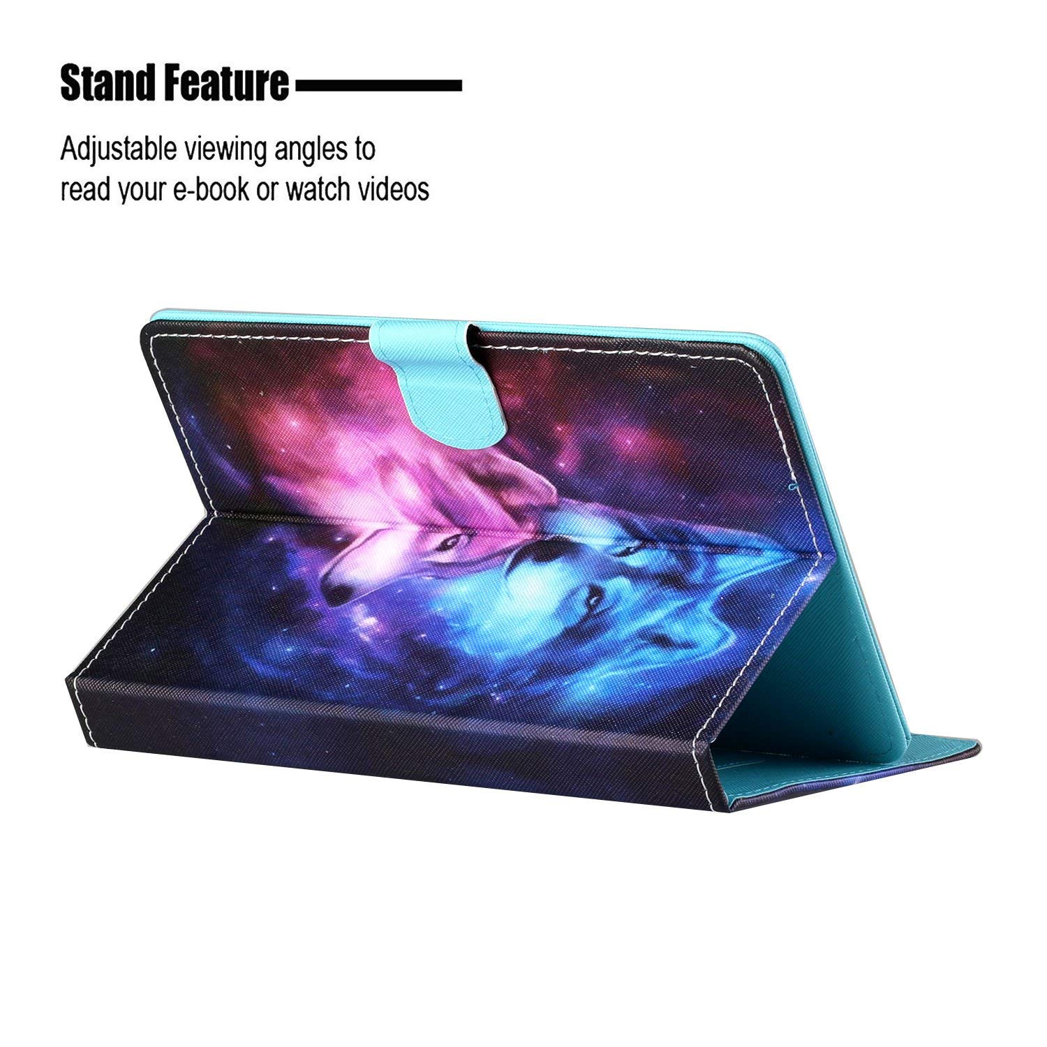 Acelive Custodia Universale Per Tablet 10-10.1 Pollici – Con Supporto, Elastici, Compatibile Con Huawei, Samsung, Lenovo, TECLAST E Altri