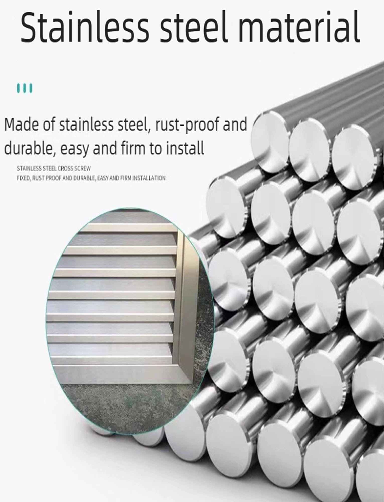 Generico Griglia di Ventilazione Moderna e Regolabile per Installazione a Parete/soffitto, Design Elegante, Compatibile con bocchette Standard, Ideale per casa e Ufficio.