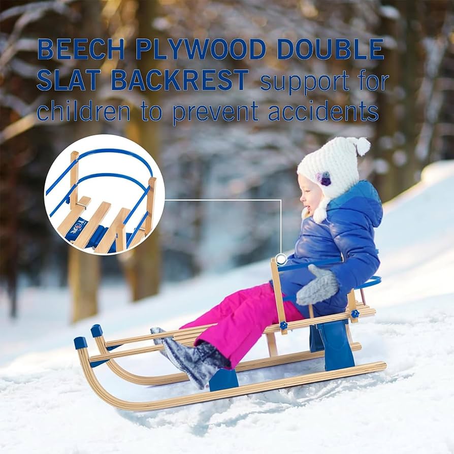 木製ソリ 折りたたみ 100cm Amazon.co.jp: 木製そり、折りたたみ式木製そり、背もたれ付き雪そり