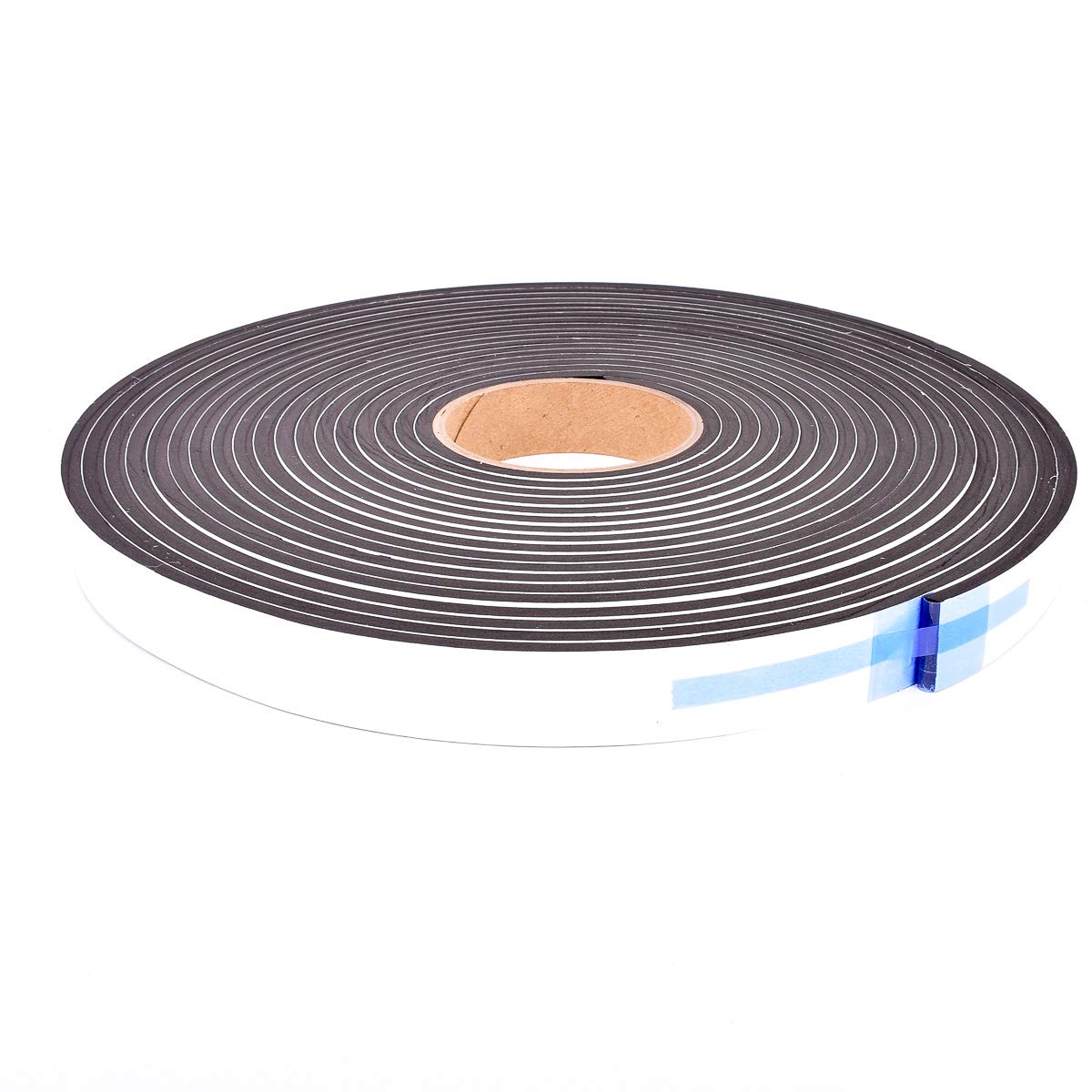 Sponge Neoprene Stripping W/Adhesive 1in Wide X 1/4in Thick X 37.5ft Long