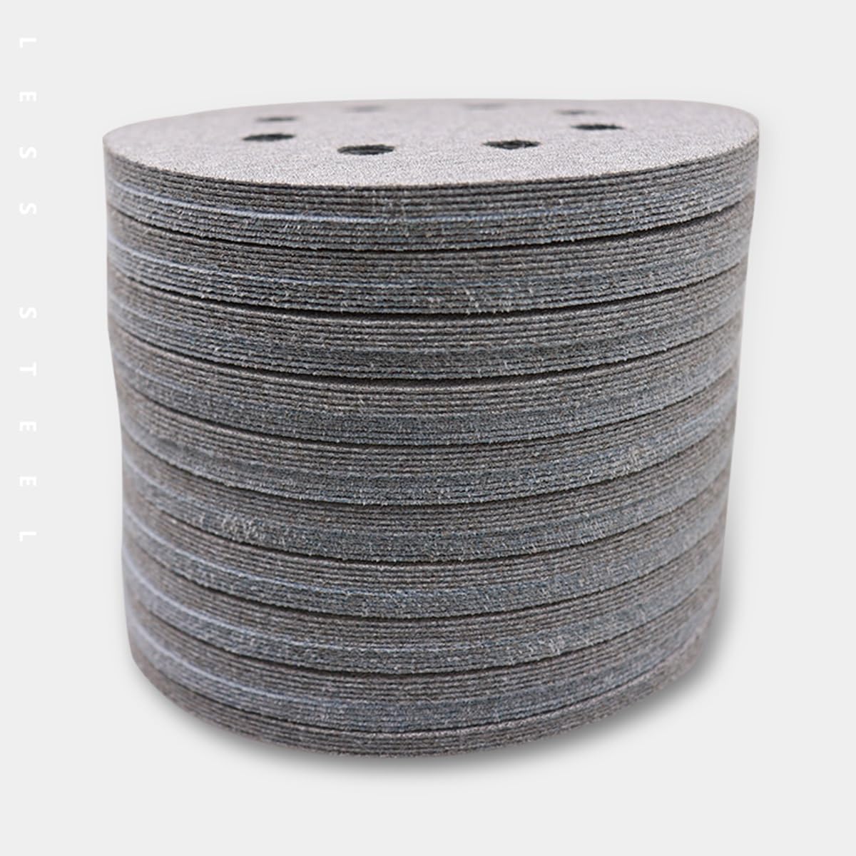 100 Stück 5-Zoll-Schleifscheiben-Pads – 6- und 8-Loch-Klett-Schleifpapier-Sortiment for Exzenterschleifer(80grit 6 holes)
