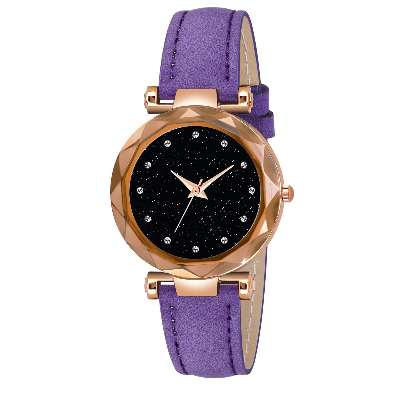 Shunya New Black & Purple Arrival Woman Fashion Diamond Watch Girls & Woman Watch (B09Y235MM1) Amazon Price History, Amazon Price Tracker