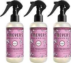 MRS. MEYER'S CLEAN DAY Room and Air Freshener Spray, Non-Aerosol Spray Bottle Infused with Essential Oils, Peony, 8 fl. oz - Pack of 3