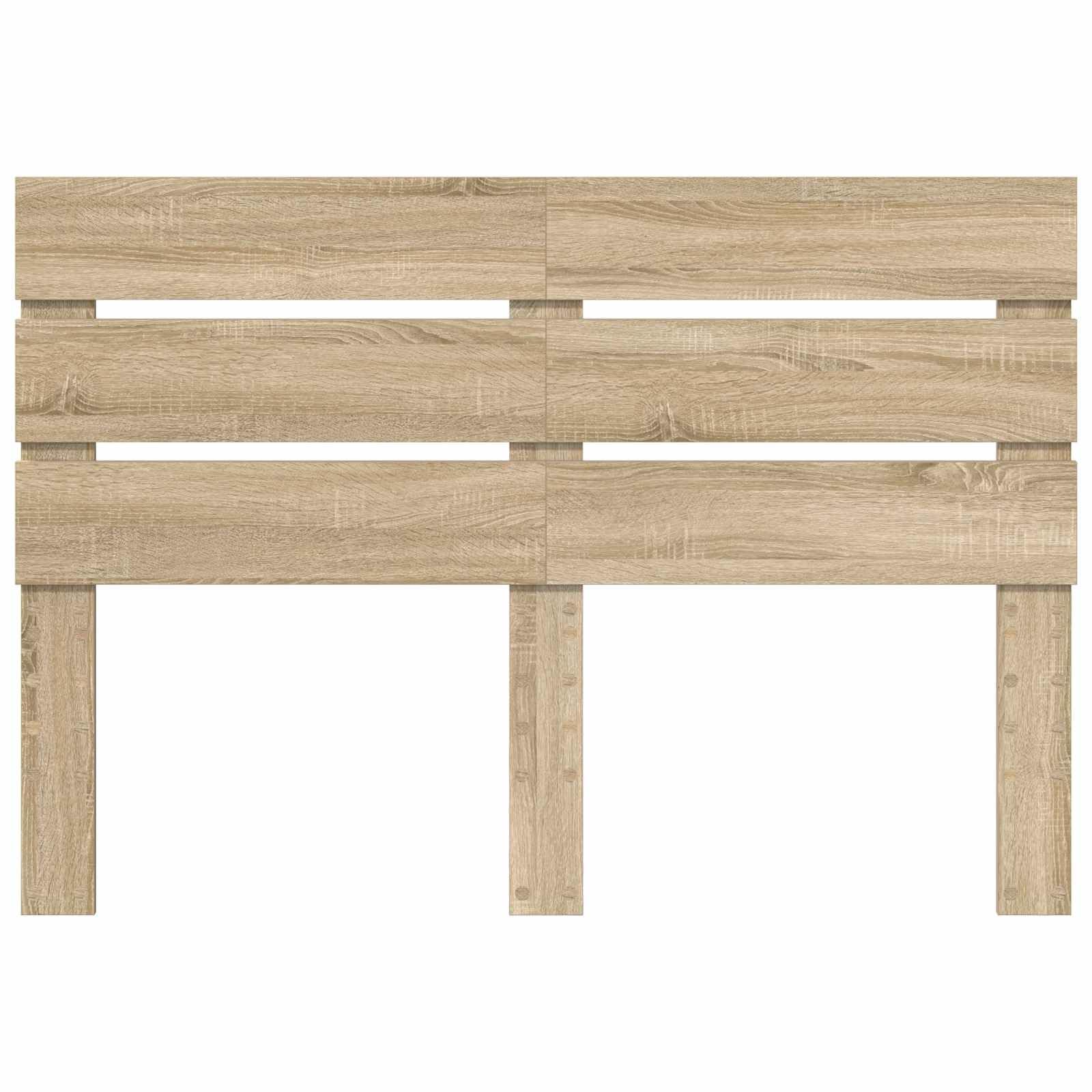 vidaXL Cabecero Roble Sonoma Madera de ingeniería