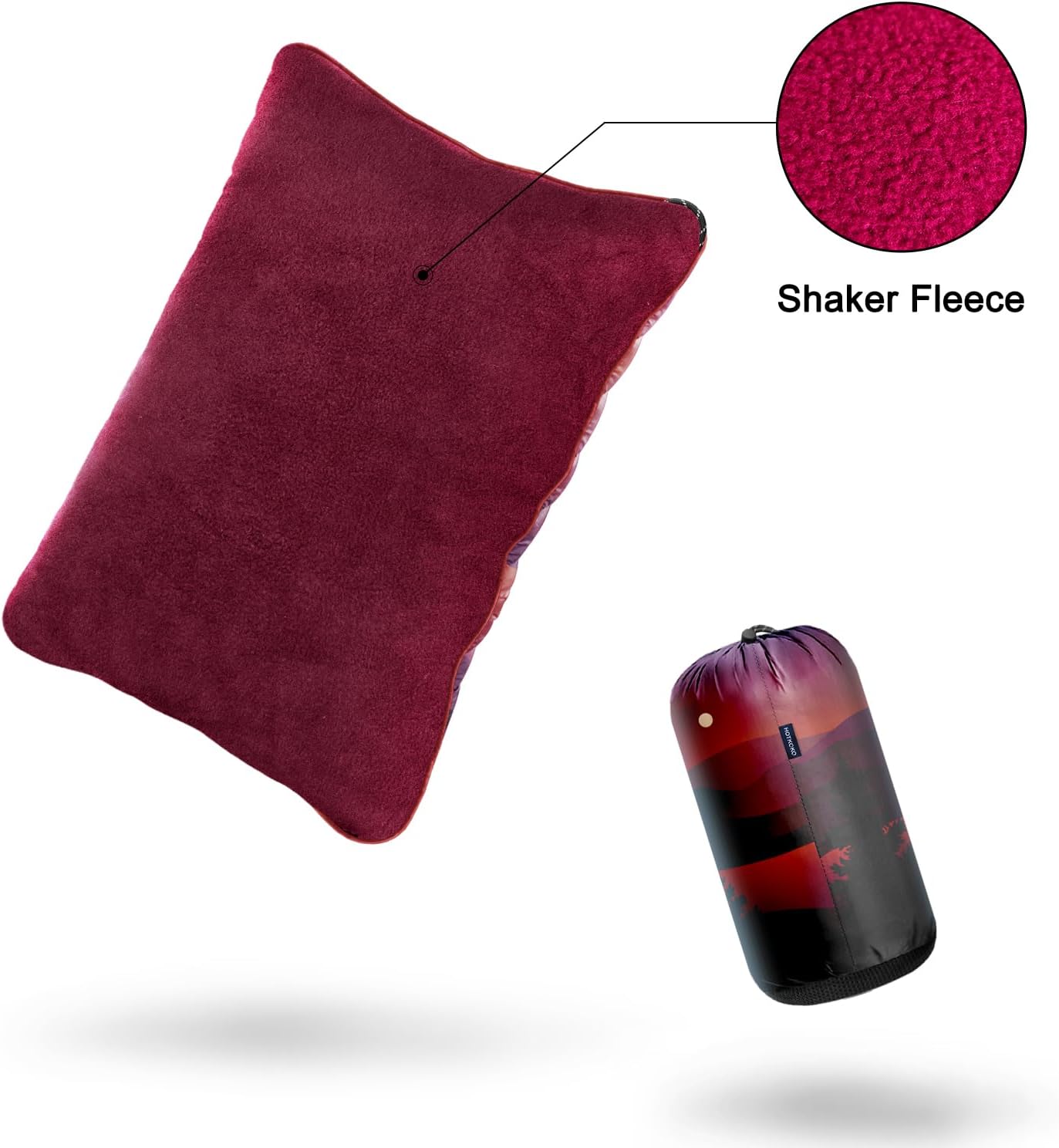 Camping Blanket and Camping Pillow
