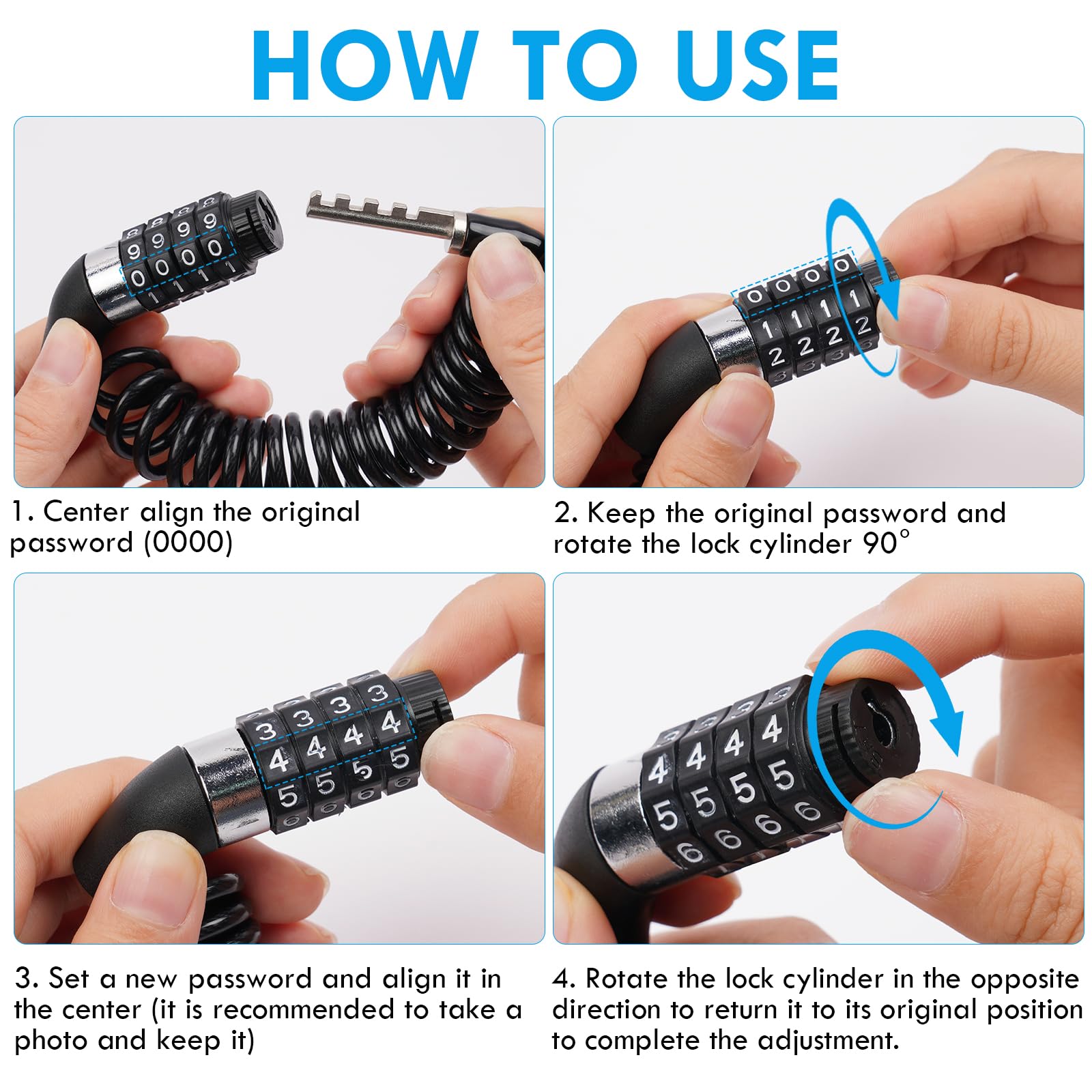 Câble Antivol Pour Casque De Moto Et Scooter – Avenue Des Motards