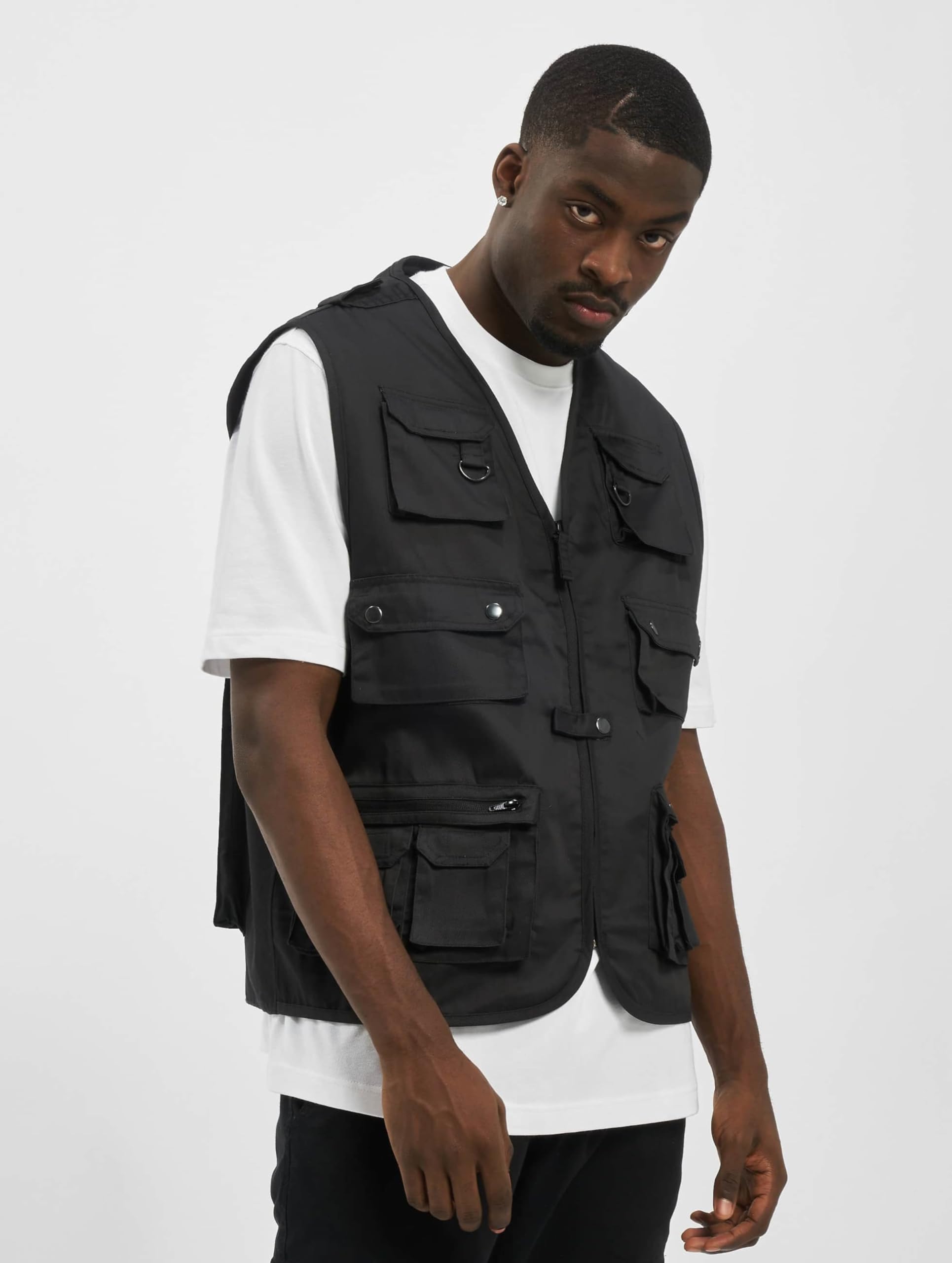 Brandit Men's Hunting Vest Black Size M