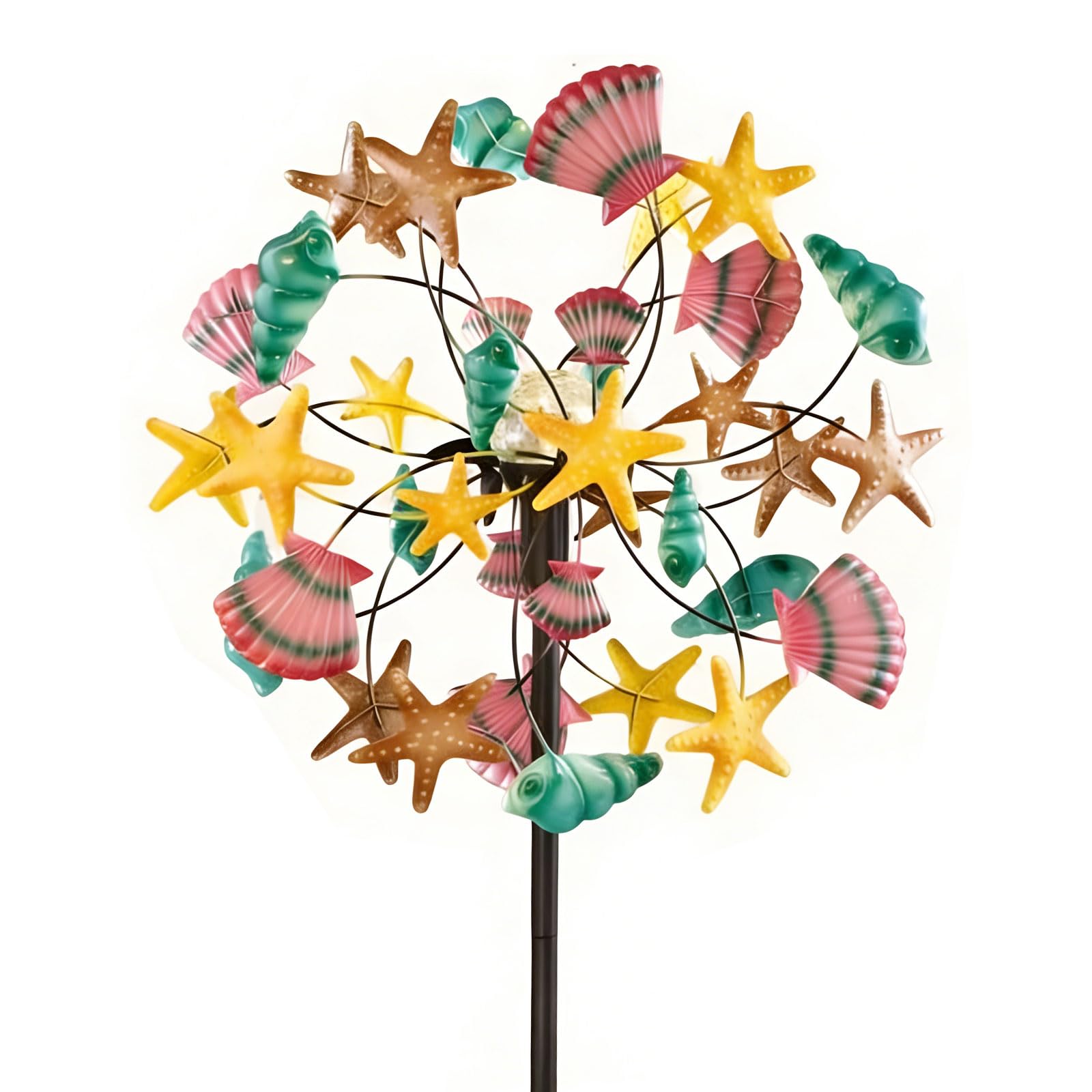 Evoking Metal Windmill for Backyard and Landscape Decoration Enduring Strength Vintage Fashion Wind Spinner