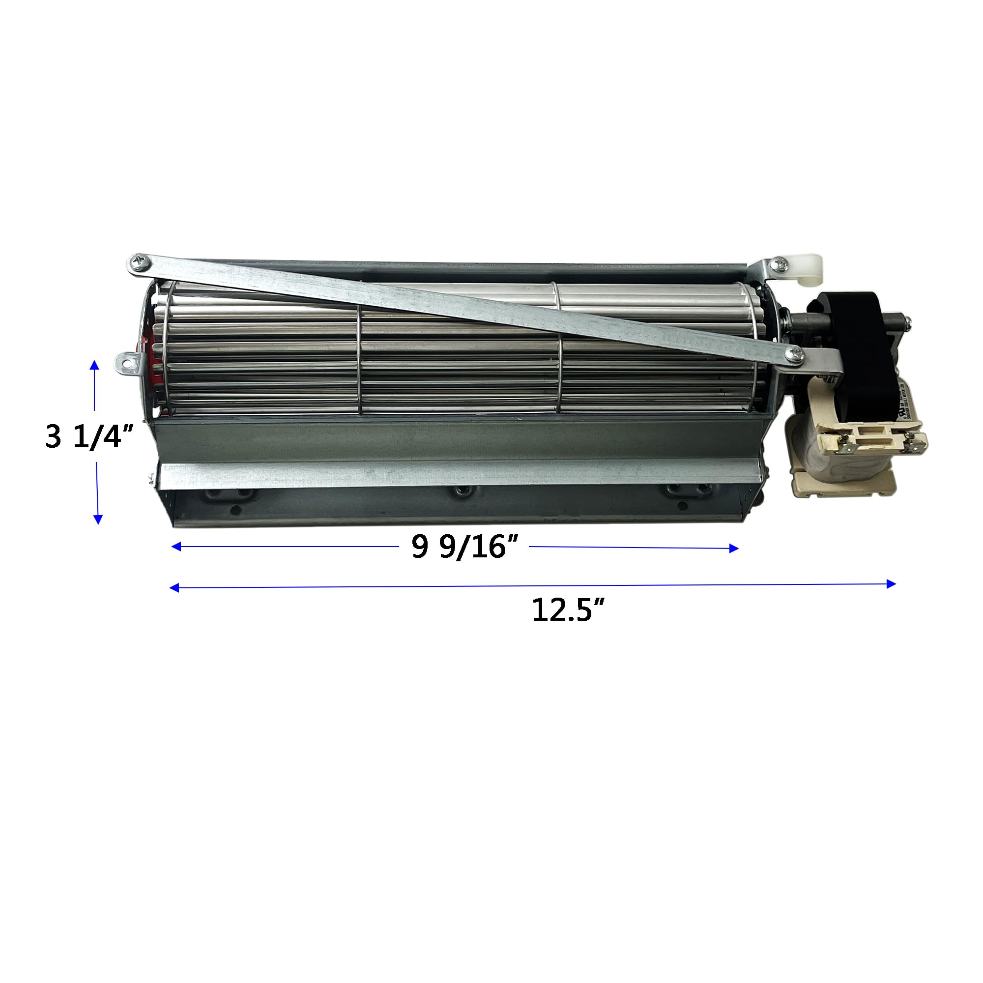 FireplaceBlowersOnline GFK4 GFK4A FK4 Fireplace Blower Kit For Heatilator, Majestic, CFM, Vermont Castings, Monessen, Rotom HB-RB74K R7- RB74K | Ball Bearing, Quiet, High Air Flow - View #4