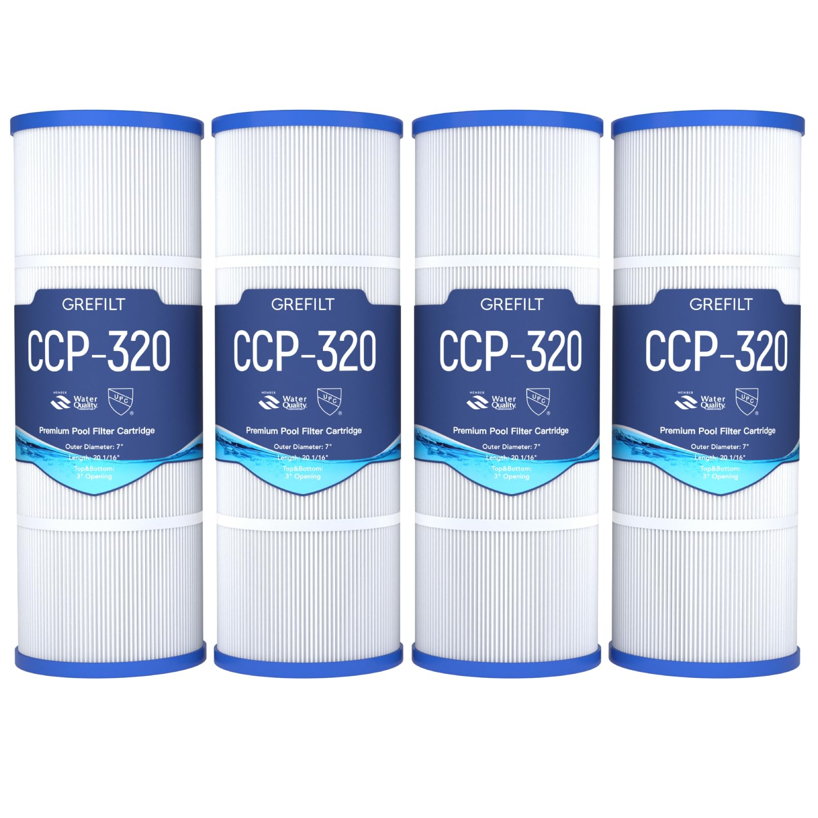 CCP320 Pool Filter Cartridges Replaces Pentair Clean &amp; Clear Plus 320