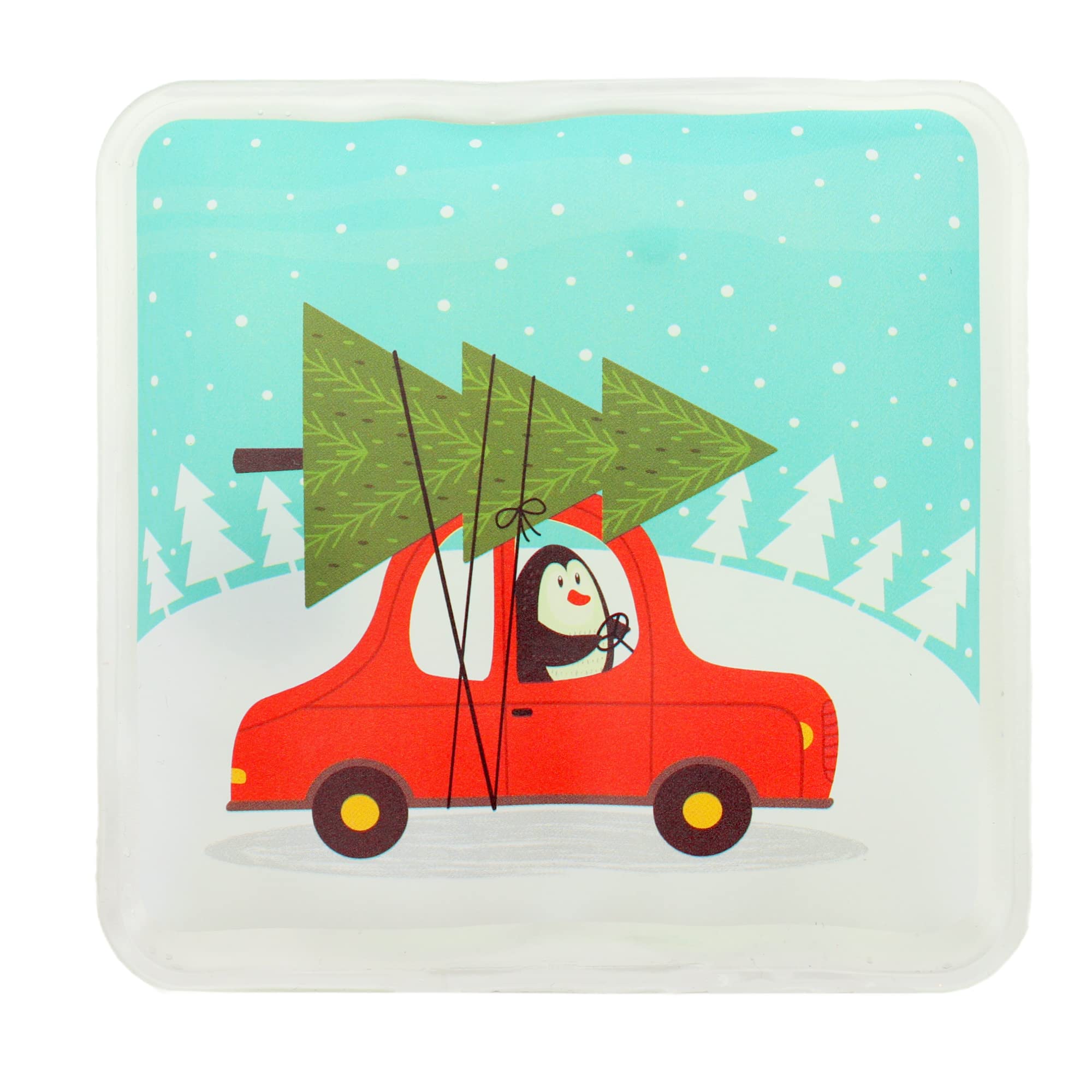 Scaldamani Riutilizzabili MIJOMA - 8 Pezzi Con Motivi, Calore Istantaneo Fino A 55°C Per Inverno - Foto 3