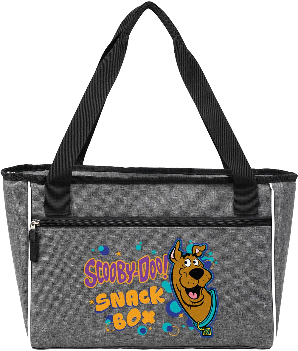 Popfunk Scooby Doo Misc Collection Soft Sided Insulated Tote Cooler Bag, Lightweight, Thermal and Reusable for Grocery