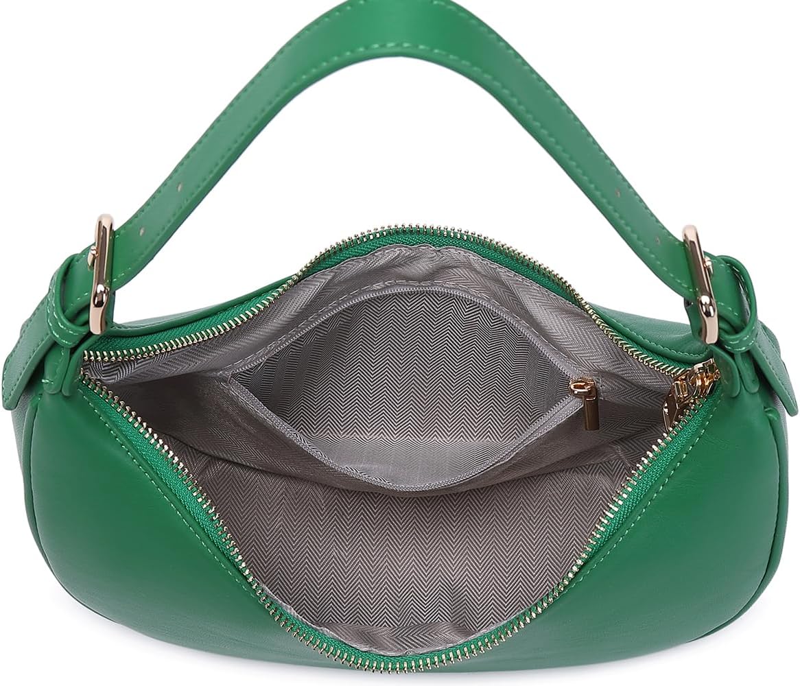 Fashion Small Crescent Underarm Shoulder Bag for Women Trendy Purse Hobo Handbags Clutch Crossbody Bag - Image 5